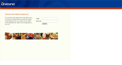 Desktop Screenshot of catering.unidine.com